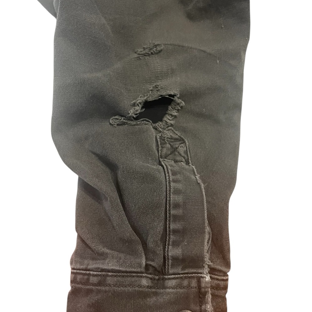Vintage 1970’s Distressed Carhartt Blanket Lined Denim Detroit Jacket Large - Picture 10 of 15